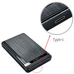 Фото HDD Rack Dynamode DM-CAD-25317C Black зовнішня кишеня USB3.1 Type-C 2,5" S-ATA SSD/HDD #8