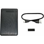 Фото HDD Rack Dynamode DM-CAD-25317C Black зовнішня кишеня USB3.1 Type-C 2,5" S-ATA SSD/HDD #4