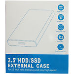 Фото HDD Rack Dynamode DM-CAD-25317C Black зовнішня кишеня USB3.1 Type-C 2,5" S-ATA SSD/HDD #2