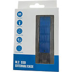 Фото HDD Rack Dynamode DM-CAD-SSD09 прозора зовнішня кишеня USB3.2 Type-C -> M.2 SATA/NVMe SSD #2