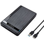 HDD Rack Dynamode DM-CAD-25317 Black Зовнішній USB3.0 2,5" S-ATA SSD/HDD - фото