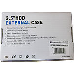 Фото HDD Rack Dynamode DM-CAD-25318 Black Зовнішній USB3.0 2,5" S-ATA SSD/HDD #2