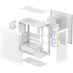 Фото Корпус Deepcool CG580 4F V2 White (R-CG580-WHADA4-G-2) без БЖ #2