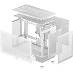 Фото Корпус Deepcool CH260 White (R-CH260-WHNGM0-G-1) без БЖ, Mini-ITX/Micro-ATX #2