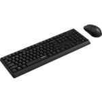 Фото Клавіатура+миша RAPOO X1500 Wireless Black