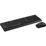 Фото Клавіатура+миша RAPOO X1500 Wireless Black #3