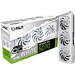 Фото Відеокарта Palit GeForce RTX 5070 12GB White OC (NE75070U19K9-GB2050W)