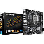 Фото Материнська плата GIGABYTE B760M H V2, S-1700, micro-ATX #1