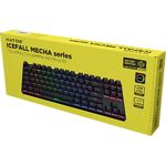 Фото Клавіатура HATOR Icefall Mecha TKL wireless Rainbow black (HTK287UA)