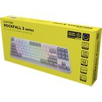 Фото Клавіатура HATOR Rockfall 3 Mecha TKL Wireless orange White (HTK851UA) QMK/VIA