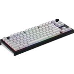 Зображення Клавіатура HATOR Skyfall 80 wireless Black-White (HTK3180UA) #4 Фото Клавіатура HATOR Skyfall 80 wireless Black-White (HTK3180UA) #4