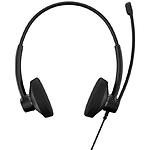 Фото EPOS IMPACT 100 MS Stereo Black (1001421) USB-A/USB-C, гарнітура комп'ютерна, Microsoft certified #3