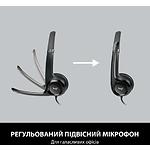 Фото Logitech H390 USB Type-С Black (981-001576) Навушники з мікрофоном #3