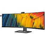 Фото PHILIPS 45" 45B1U6900CH/00 VA 5120x1440, 100Гц, 4мс, 3000:1, 450кд/м2, WebCam, HDMI/DP/USB-C #6