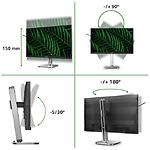 Фото PHILIPS 27" 27B2G5601/00 IPS 2560x1440, 100Гц, 4мс, 1500:1, 300кд/м2, HDMI/DP/USB-C/DP out #8