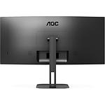 Фото AOC 34" CU34V5CW/BK VA Curved 3440x1440 21:9,3000:1,4мс,300кд/м2,100Гц,DP/HDMI,USB,WEB,Ауд.вих,2x5Вт #4