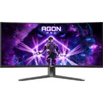 Фото AOC 34" AG346UCD OLED Curved 3440х1440,0.03мс,1.5млн:1,1000кд/м2,175Гц,DP/HDMI,USB, Аудіовихід,2*3Вт #1