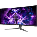 Фото AOC 34" AG346UCD OLED Curved 3440х1440,0.03мс,1.5млн:1,1000кд/м2,175Гц,DP/HDMI,USB, Аудіовихід,2*3Вт #2