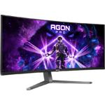 Фото AOC 34" AG346UCD OLED Curved 3440х1440,0.03мс,1.5млн:1,1000кд/м2,175Гц,DP/HDMI,USB, Аудіовихід,2*3Вт #7