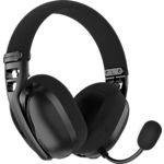 Фото HATOR Hyperpunk 3X Hi-Res Wireless Black (ESH014) Ігрова гарнітура, 2.4ГГц + Bluetooth 5.4