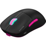 Зображення Мишка HATOR Quasar 2 ULTRA 4K Wireless Black/pink (HTM570BP) #6 Фото Мишка HATOR Quasar 2 ULTRA 4K Wireless Black/pink (HTM570BP) #6