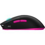 Зображення Мишка HATOR Quasar 2 ULTRA 4K Wireless Black/pink (HTM570BP) #5 Фото Мишка HATOR Quasar 2 ULTRA 4K Wireless Black/pink (HTM570BP) #5