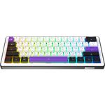 Фото Клавіатура HATOR Hellyberry HK60 wireless White-Violet механічна #6