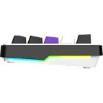 Фото Клавіатура HATOR Hellyberry HK60 wireless White-Violet механічна #3