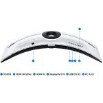 Фото SAMSUNG 57" LS57CG952NZXUA, VA 7680х2160, 240Гц, 1мс, 2500:1, 350кд/м2, HDMI/DP #19