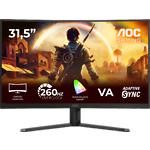 Фото AOC 32" C32G42ZE, VA 1920x1080, 240Гц, 4мс, 3500:1, 300кд/м2, HDMI/DP