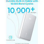 Фото Зовнішній акумулятор Power Bank ANKER A110EH11 Black, 20000mAh, QC/PD, 22.5W, USB-C Cable #2