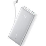 Зображення Зовнішній акумулятор Power Bank ANKER A110DH21 White, 10000mAh, QC/PD, 22.5W, USB-C Cable #2 Фото Зовнішній акумулятор Power Bank ANKER A110DH21 White, 10000mAh, QC/PD, 22.5W, USB-C Cable #2