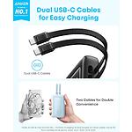 Фото Зовнішній акумулятор Power Bank ANKER A1681H12 Black, 20000mAh, QC/PD, 45W, USB-C Cable 2 шт #3