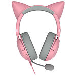 Фото Razer Kraken Kitty V2 Quartz (RZ04-04730200-R3M1) ігрова гарнітура #1