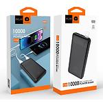 Фото Зовнішній акумулятор Power Bank WUW Y162 Black + Led ліхтарик, 10000mAh, 10.5W #1