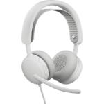 Фото Logitech Zone Wired 2 White (981-001621) USB-A/USB-C навушники з мікрофоном #1