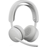 Фото Logitech Zone Wireless 2 ES for Business White (981-001520) Bluetooth навушники з мікрофоном #1