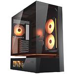 Фото Корпус Cougar CFV235 Vision Black (CGR-2DA4B-V), Midi Tower, скляне вікно, без БЖ