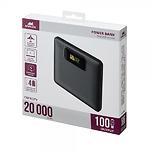 Зображення Зовнішній акумулятор Power Bank RivaCase RIVAPOWER VA1090 Black, 20000mAh, QC/PD, 100W, LCD #13 Фото Зовнішній акумулятор Power Bank RivaCase RIVAPOWER VA1090 Black, 20000mAh, QC/PD, 100W, LCD #13