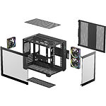 Зображення Корпус Deepcool CG330 3F Black (R-CG330-BKNGM3-G) без БЖ, Mini-ITX/Micro-ATX #2 Фото Корпус Deepcool CG330 3F Black (R-CG330-BKNGM3-G) без БЖ, Mini-ITX/Micro-ATX #2