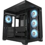 Зображення Корпус PCCOOLER CPS C3 T700 ARGB BK (C3-T700BKD401-GL) без БЖ, ATX/Micro ATX, 420*285*400мм Фото Корпус PCCOOLER CPS C3 T700 ARGB BK (C3-T700BKD401-GL) без БЖ, ATX/Micro ATX, 420*285*400мм