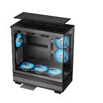 Фото Корпус PCCOOLER CPS C3 Q500 BK (C3Q500BKD000-GL) без БЖ, ATX/Micro ATX, 435*215*495мм #2