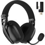 Фото HATOR Hyperpunk 3X Hi-Res Wireless Black (ESH14) Ігрова гарнітура, 2.4ГГц + Bluetooth 5.4