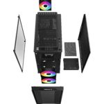 Зображення Корпус Deepcool CC360 ARGB Black (R-CC360-BKAPM3-G-1) без БЖ, Micro-ATX #3 Фото Корпус Deepcool CC360 ARGB Black (R-CC360-BKAPM3-G-1) без БЖ, Micro-ATX #3