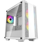 Корпус Deepcool CC360 ARGB White (R-CC360-WHAPM3-G-1) без БЖ, Micro-ATX - фото