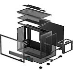 Зображення Корпус Deepcool CH160 PLUS Black (R-CH160-BKNGM0-G) Mini-ITX/Micro-ATX без БЖ #2 Фото Корпус Deepcool CH160 PLUS Black (R-CH160-BKNGM0-G) Mini-ITX/Micro-ATX без БЖ #2