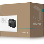 Зображення Корпус Deepcool CH160 PLUS Black (R-CH160-BKNGM0-G) Mini-ITX/Micro-ATX без БЖ #1 Фото Корпус Deepcool CH160 PLUS Black (R-CH160-BKNGM0-G) Mini-ITX/Micro-ATX без БЖ #1