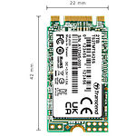 Зображення SSD Transcend 1TB MTS425S M.2 SATA-3 2242 (TS1TMTS425S) 550/500 МБ/с #1 Фото SSD Transcend 1TB MTS425S M.2 SATA-3 2242 (TS1TMTS425S) 550/500 МБ/с #1