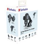 Фото Автомобільний зарядний пристрій Verbatim FWC-01 (49552) Qi Fast 15W бездротовий