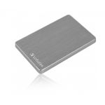 Фото зовнішній HDD Verbatim 1TB ext., USB3.2 Type-A/Type-C 2,5" Alu Space Gray (53662) Store n Go #1